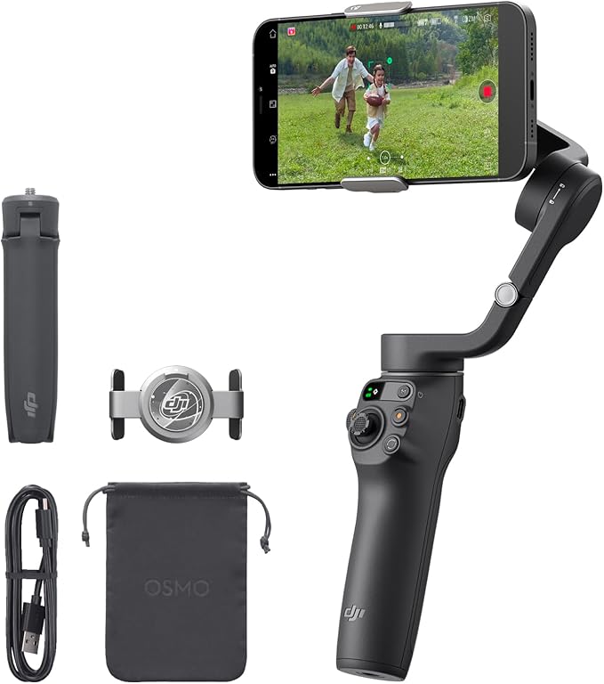 DJI Osmo Mobile 6, stabilizzatore per smartphone a 3 assi